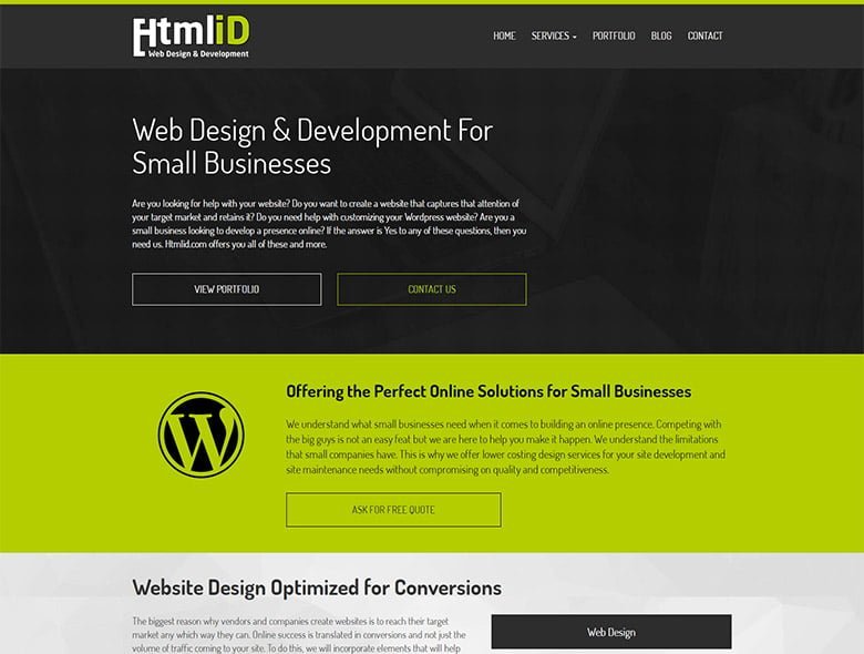 Html Id Website